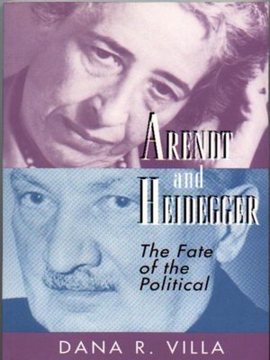 cover image of Arendt and Heidegger